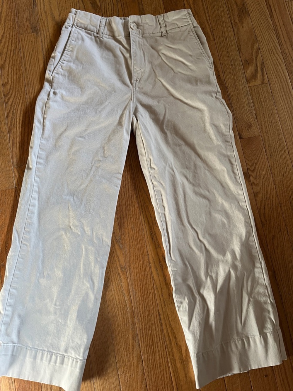 bagatelle Women's Cream Chino Pants